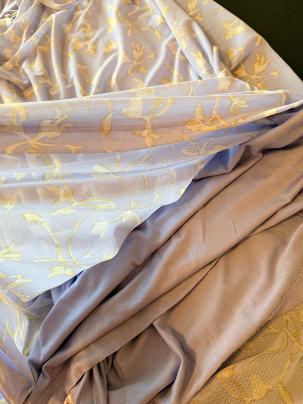 By Anthropologie Sleeveless Slip
Midi Dress Lavender Floral Maxi Dress, lined, M - Picture 11 of 12